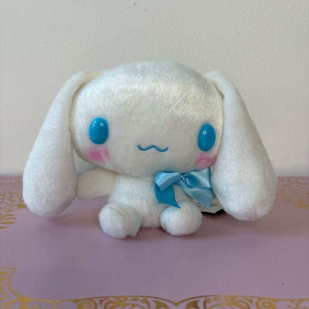 Cinnamoroll 2021 Classic Mascot Plush Sanrio White and Blue Stuffed Animal